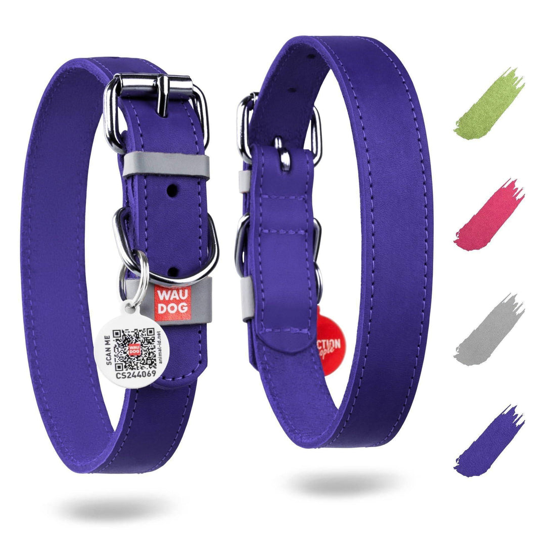 Long Lasting Leather Dog Collar for Large Dogs Medium &amp; Small Dogs