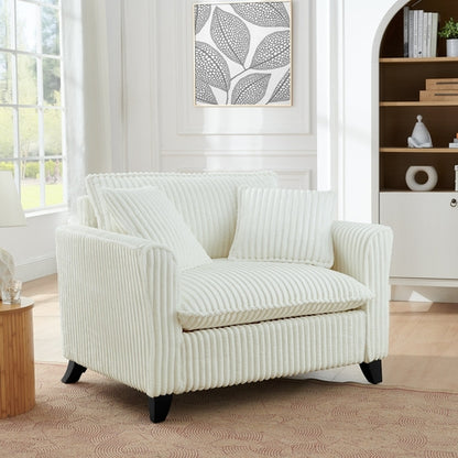 Lazy sofa chair, comfortable single-person sofa chair, with a backrest