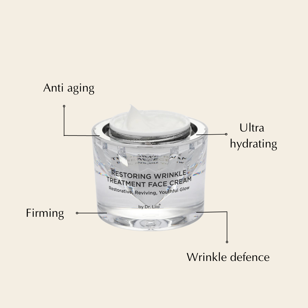 Restoring Wrinkle Treatment Face Cream – Vegan, Hypoallergenic,