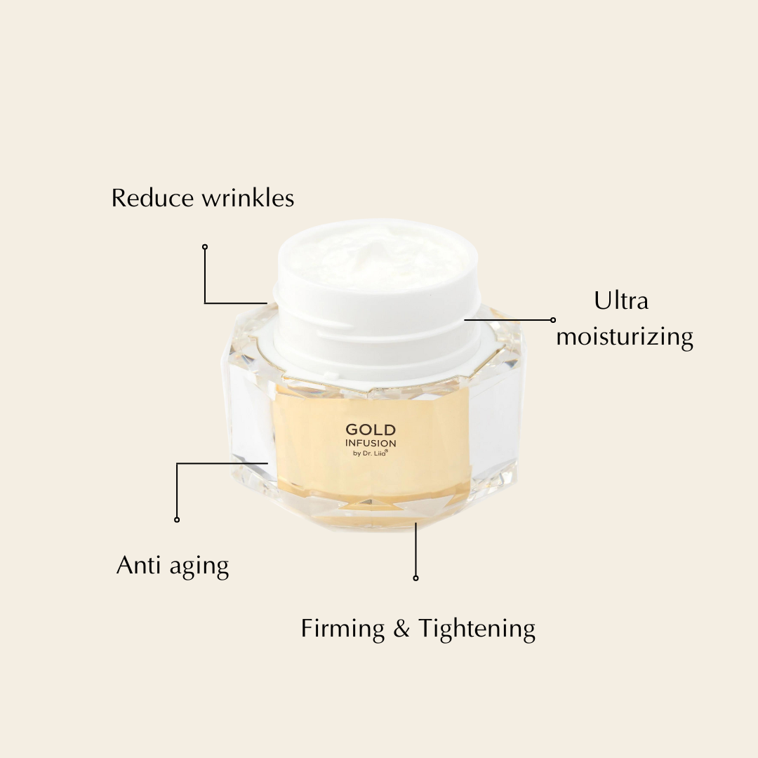 Anti-Aging Gold Infusion Cream – Brightening, Firming &amp; Hydrating