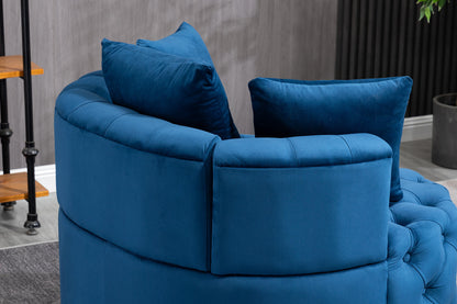 A&amp;A Furniture,Accent Chair / Classical Barrel Chair for living room /