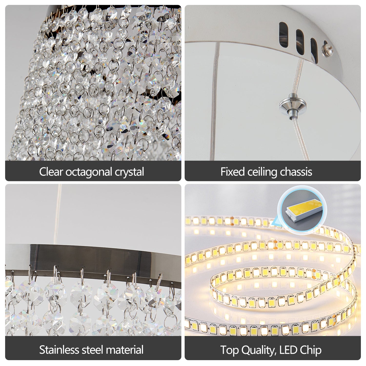 15.7-inch Fancy hanging ceiling lamps luxury modern pendant light