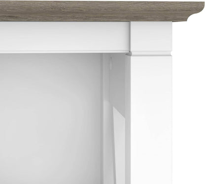 Bush Furniture BSH24470221 Key West 5-Shelf 66-Inch H Bookcase,