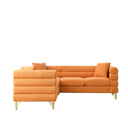81.5-Inch Oversized Corner Sofa Covers, L-Shaped Sectional Couch,