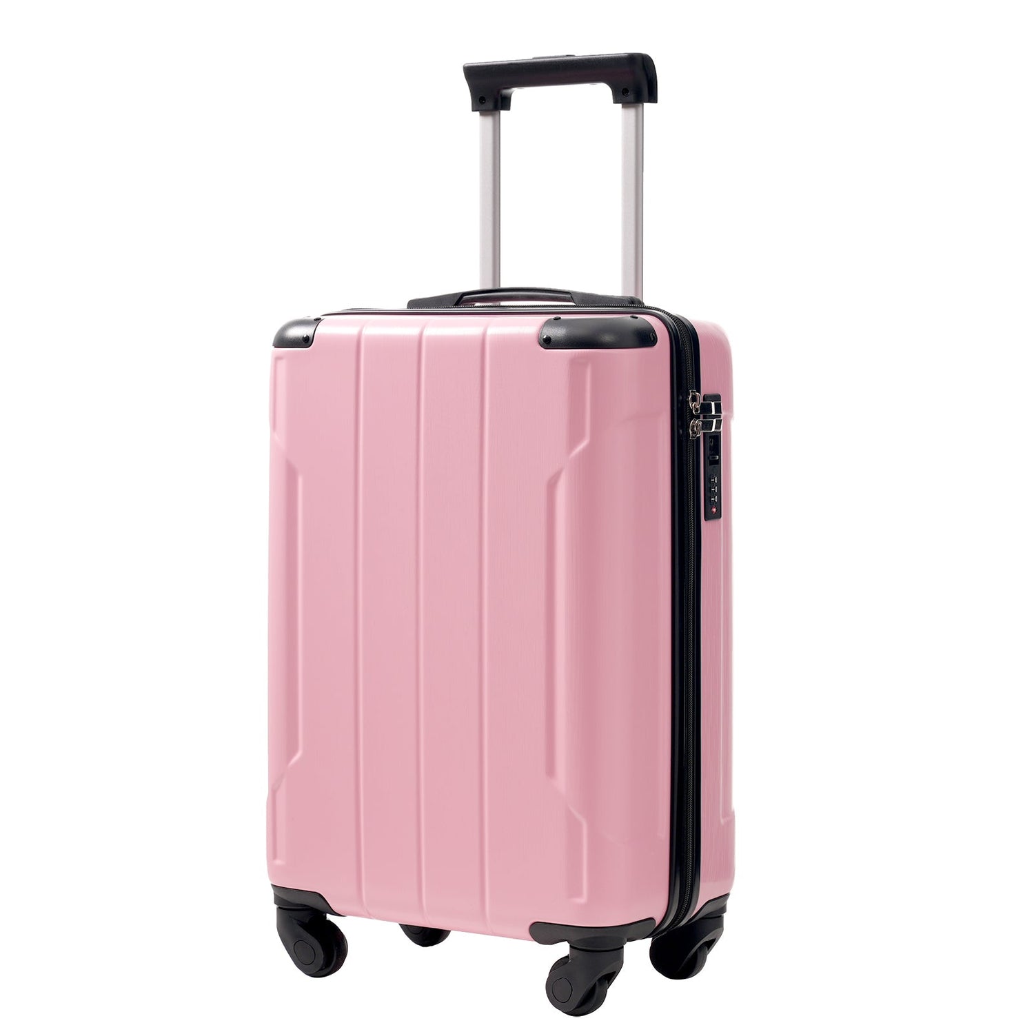 20-Inch Hardshell Carry-On Luggage, Lightweight Durable ABS Suitcase