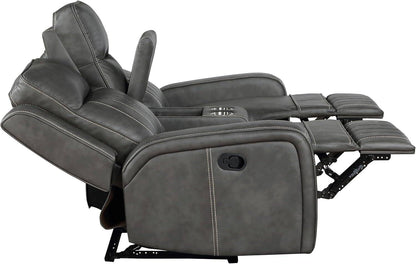 Gray Reclining Loveseat rana