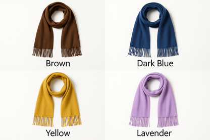 Green Apple Pashmina Winter Scarf 6 Ft Long