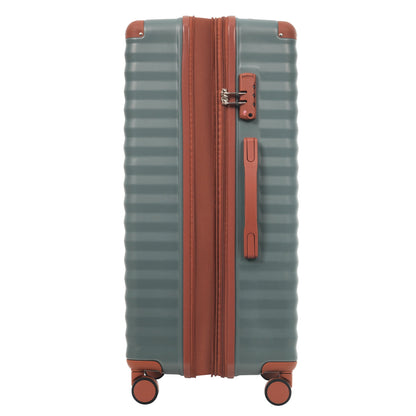 Luggage Sets 5 Piece with Front Opening , Hardside Expandable Carry on