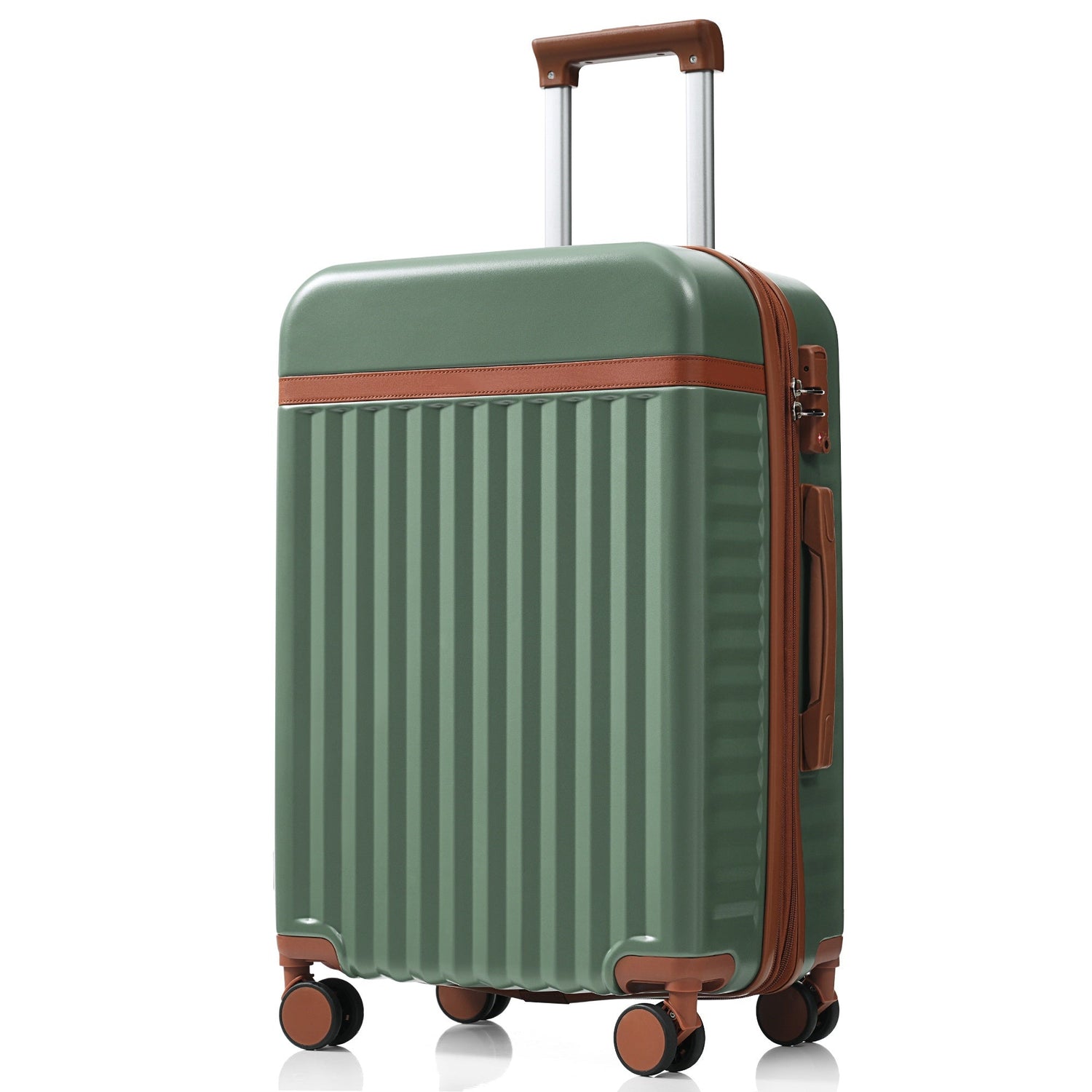 Luggage Set of 3, 20inch with USB Port, front opening design Airline