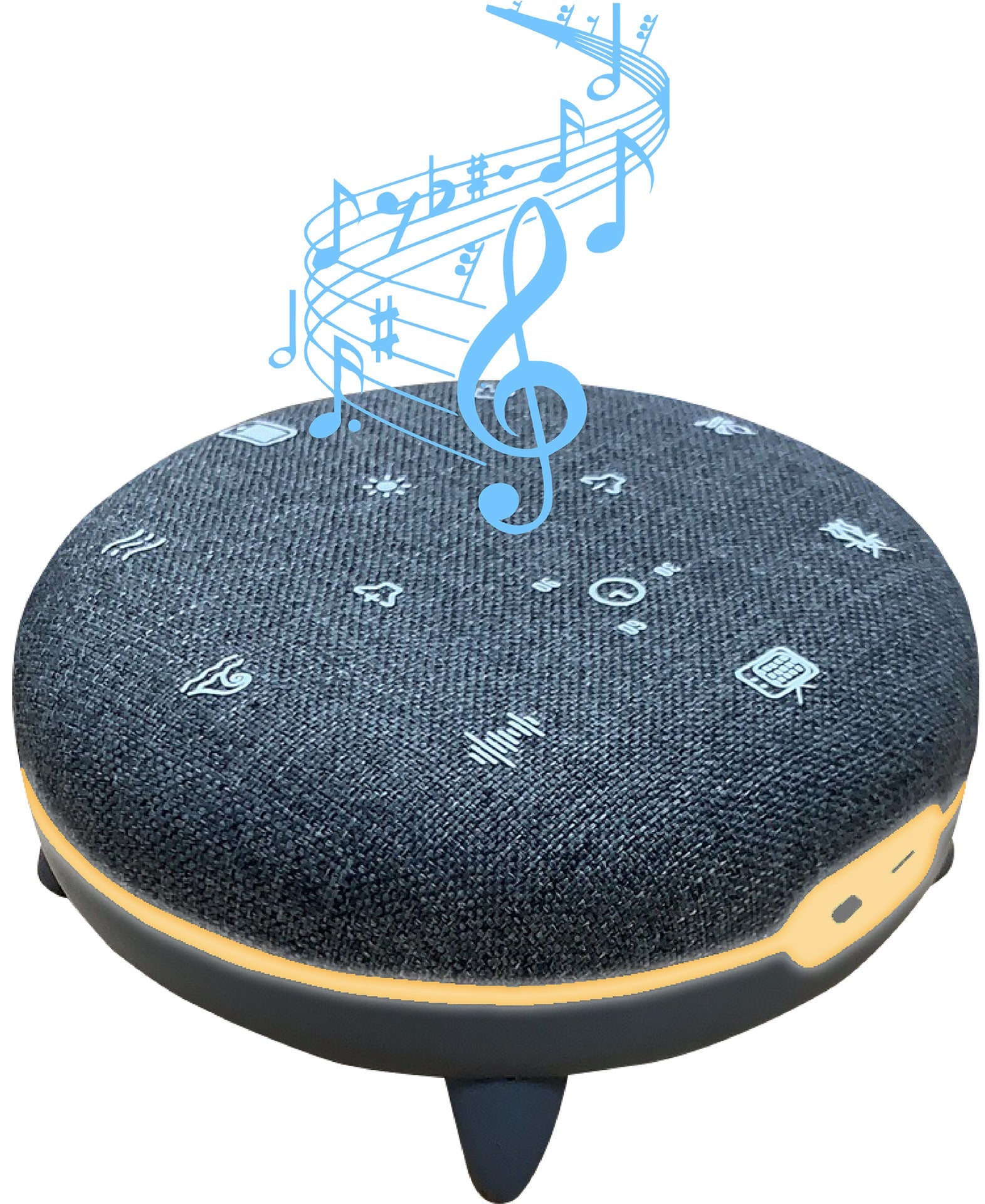 Multi  Sleep Sound RGB Lights Bluetooth Speaker