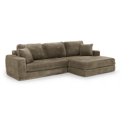 Right sofa seat,L shape Modular Sectional Sofa, Compressed Sectional