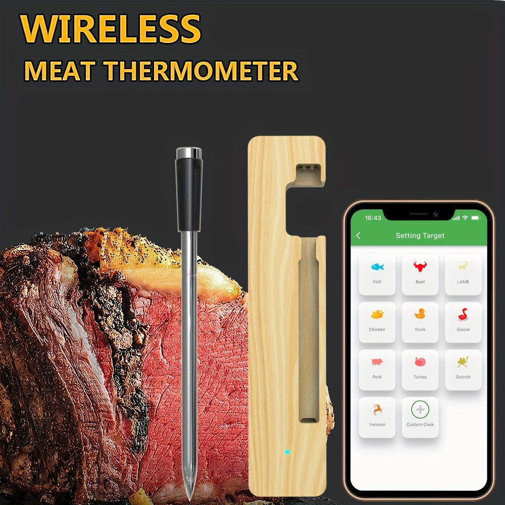 Smart BBQ Thermometer with 16ft Range