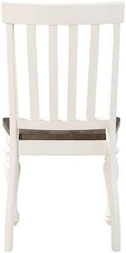 Furniture Joanna Side Chair, Set of 2 Chairs, Farmhouse Style, 2-Tone