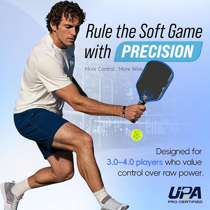 Warping Point Rhythm Pickleball Paddle 16mm Hybrid