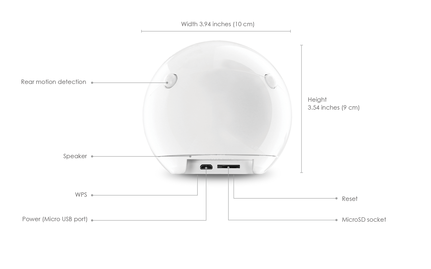 Apollo Indoor Security Camera