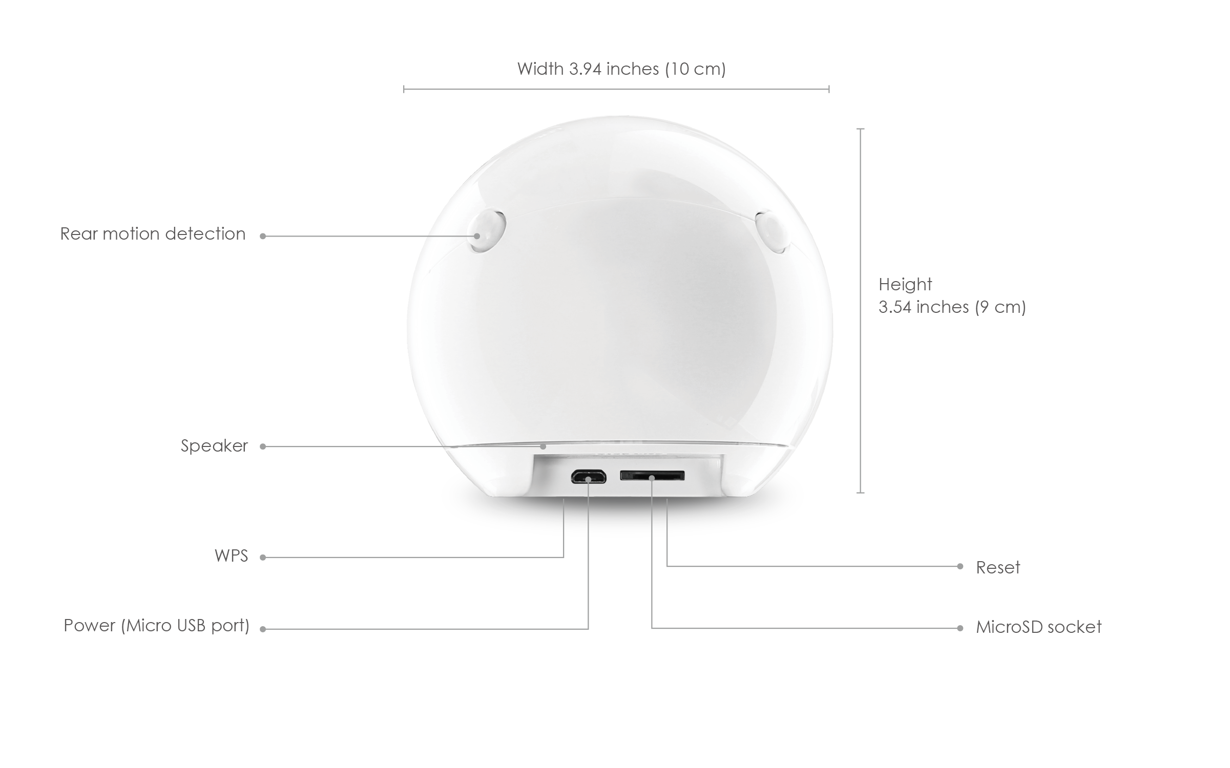Apollo Indoor Security Camera