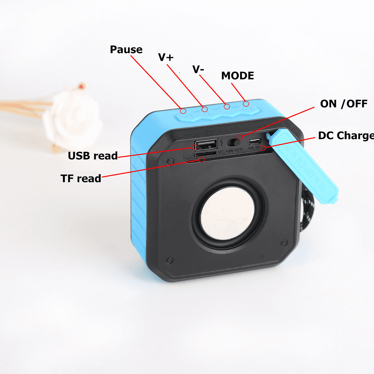 Waterproof Portable Wireless Bluetooth 5.0 Speakers for Outdoor