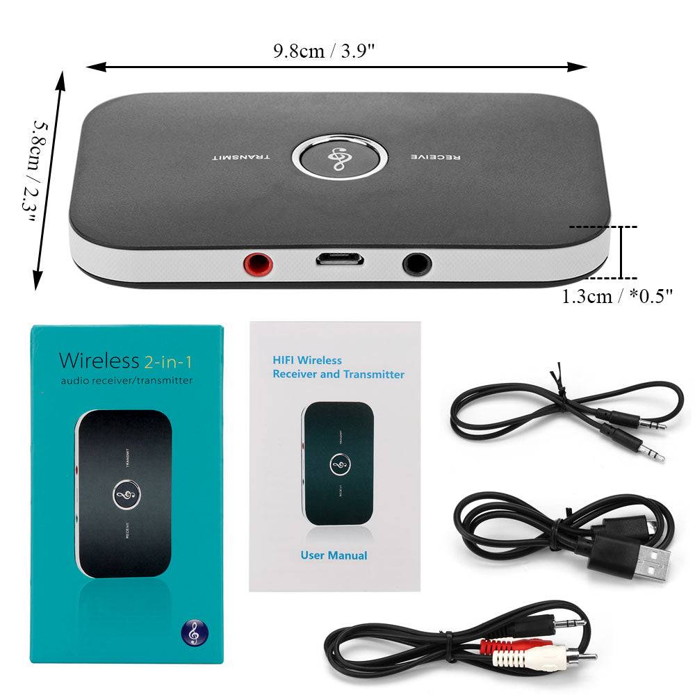 2 in 1 Bluetooth 4.1 Audio Transmitter &amp; Receiver