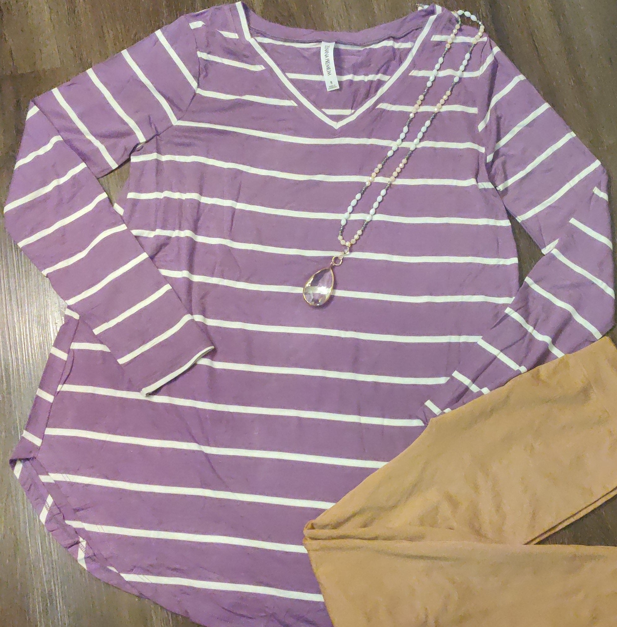 Knit Striped Tunic | Changing Seasons Shoppe