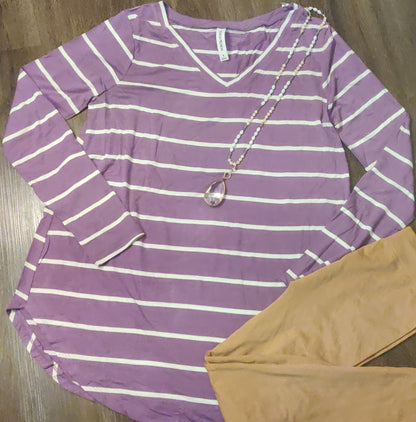 Knit Striped Tunic | Changing Seasons Shoppe