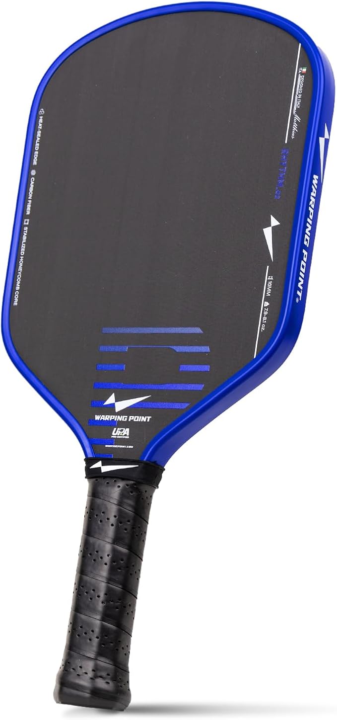 Warping Point Rhythm Pickleball Paddle 16mm Hybrid