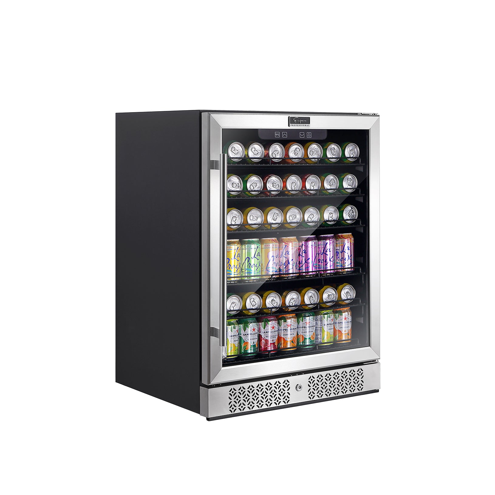 Empava BR02S 24 Inch Freestanding &amp; Built-in Beverage Fridge