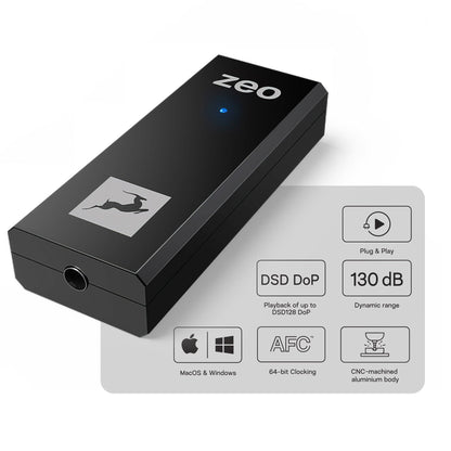 Antelope Audio - ZEO | Portable Hi-Fi DAC and Headphone AMP