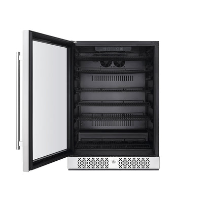 Empava BR02S 24 Inch Freestanding &amp; Built-in Beverage Fridge