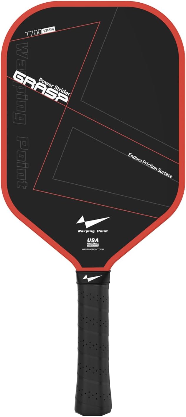 Grasp Power Pickleball Paddle 13mm T700 Carbon Fiber