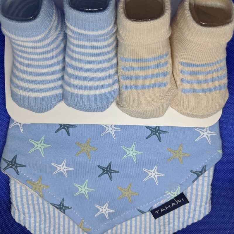 Baby Sock &amp; Bib Set