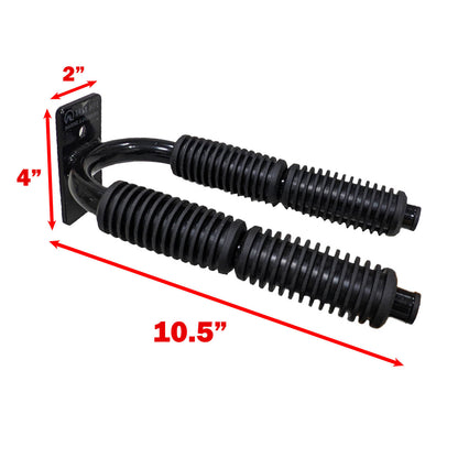 Safe and Secure Stainless Paddle Holder, Hangers for Garage