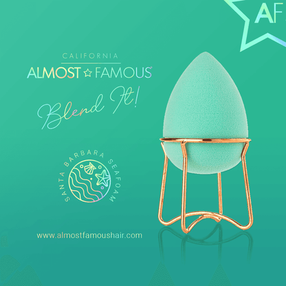Almost Famous Makeup Blender w/ Rose Gold Stand