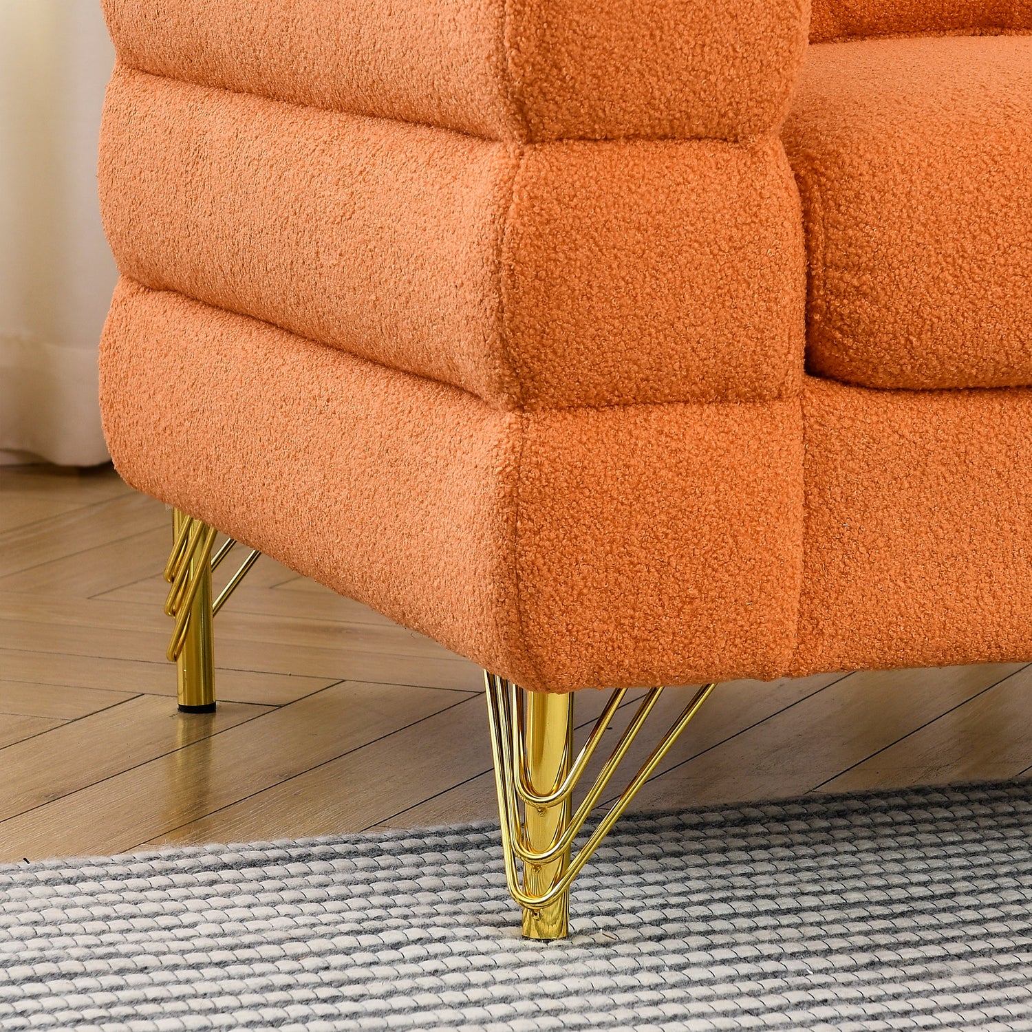 81.5-Inch Oversized Corner Sofa Covers, L-Shaped Sectional Couch,
