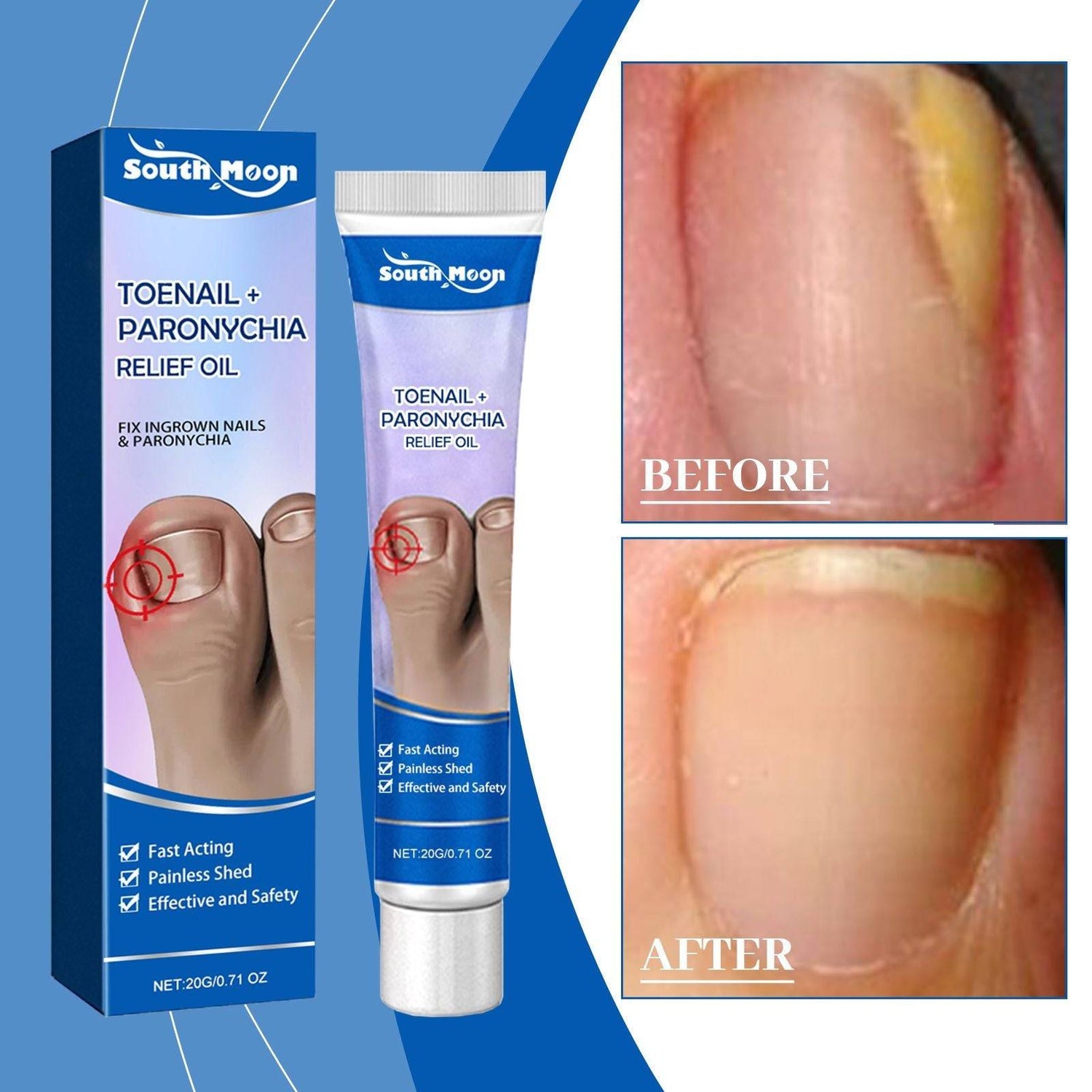 South Moon Nail Care Ointment, Moisturizing And Moisturizing For Nails