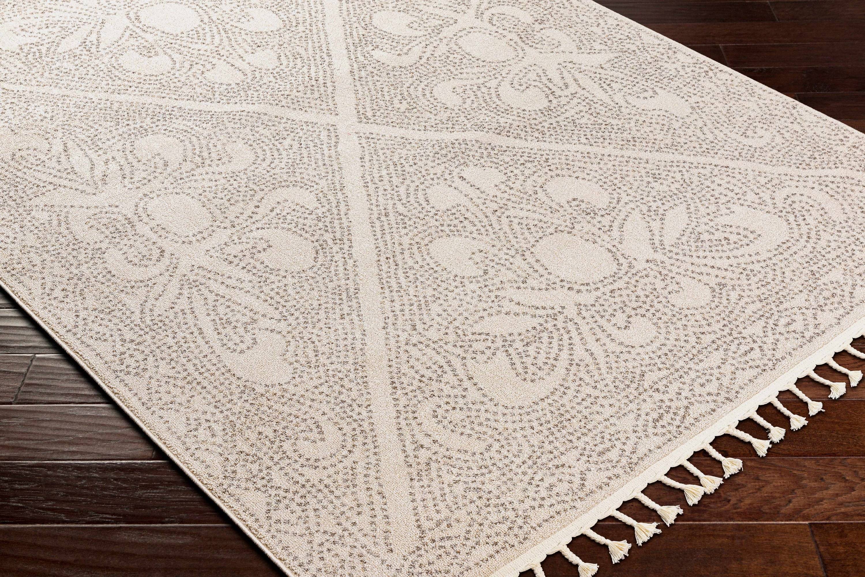 Birdwood Cream &amp; Brown Area Rug