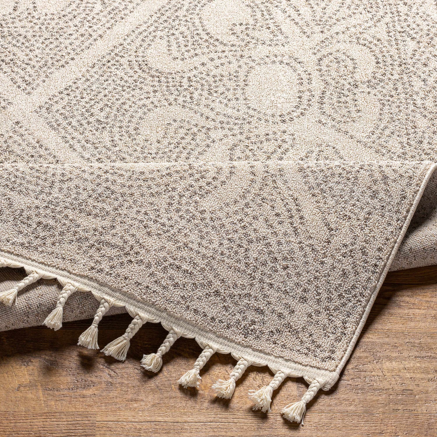 Birdwood Cream &amp; Brown Area Rug