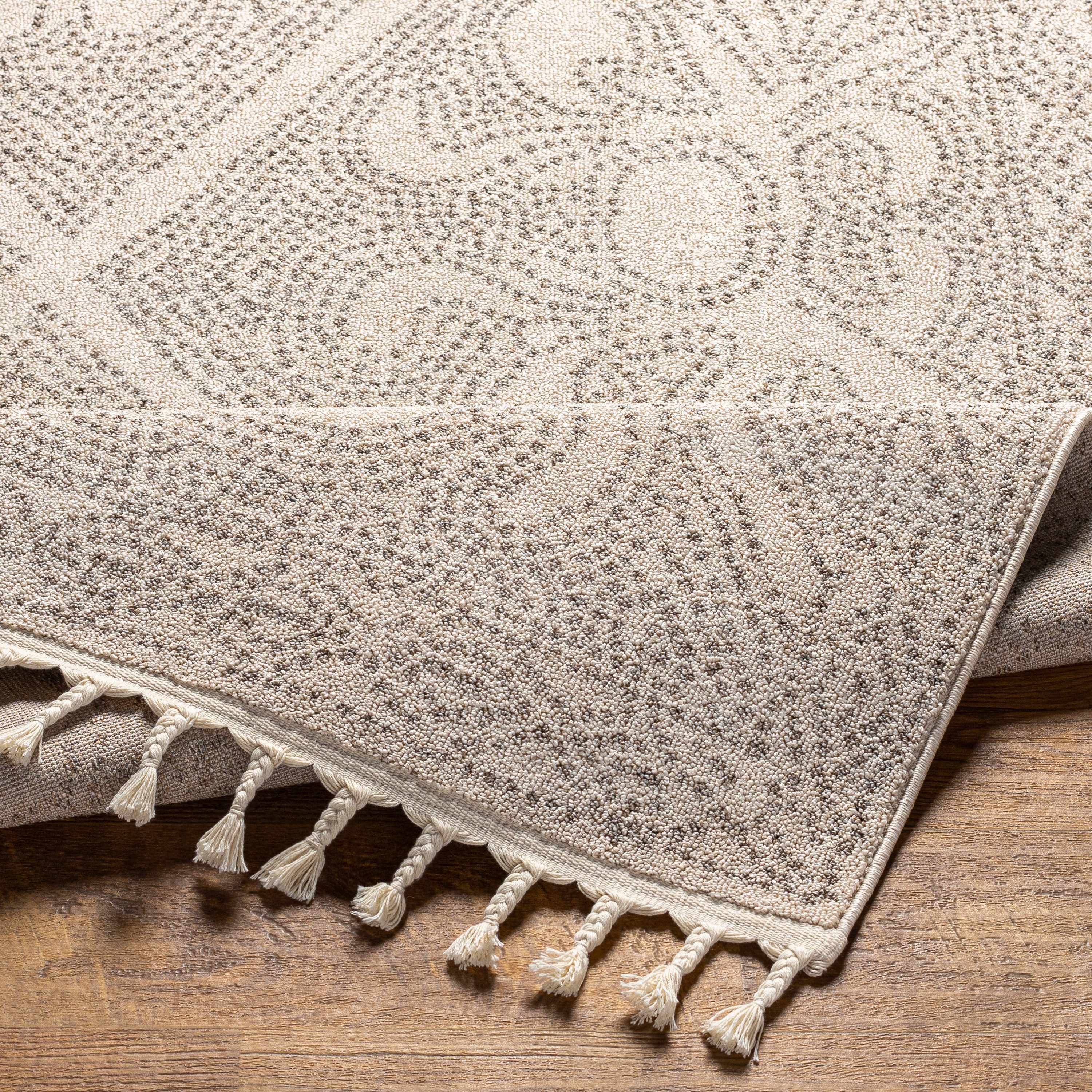 Birdwood Cream &amp; Brown Area Rug