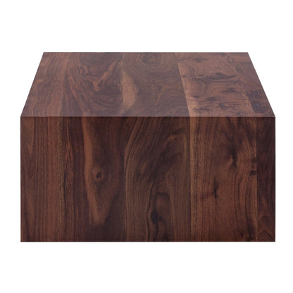 39.3*23.6*12 Inch Walnut Wood Grain MDF Coffee Table - Luxurious