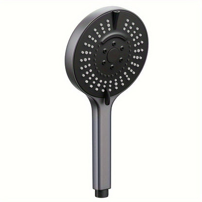 1pc Pressurized Handheld Shower Head, 7 Modes Adjustable Water Output Shower Head, Bathroom Shower Nozzle, Shower Sprinkler, Bathroom Hardware, Bathroom Accessories, Enjoy A Luxurious Bathing Experience
