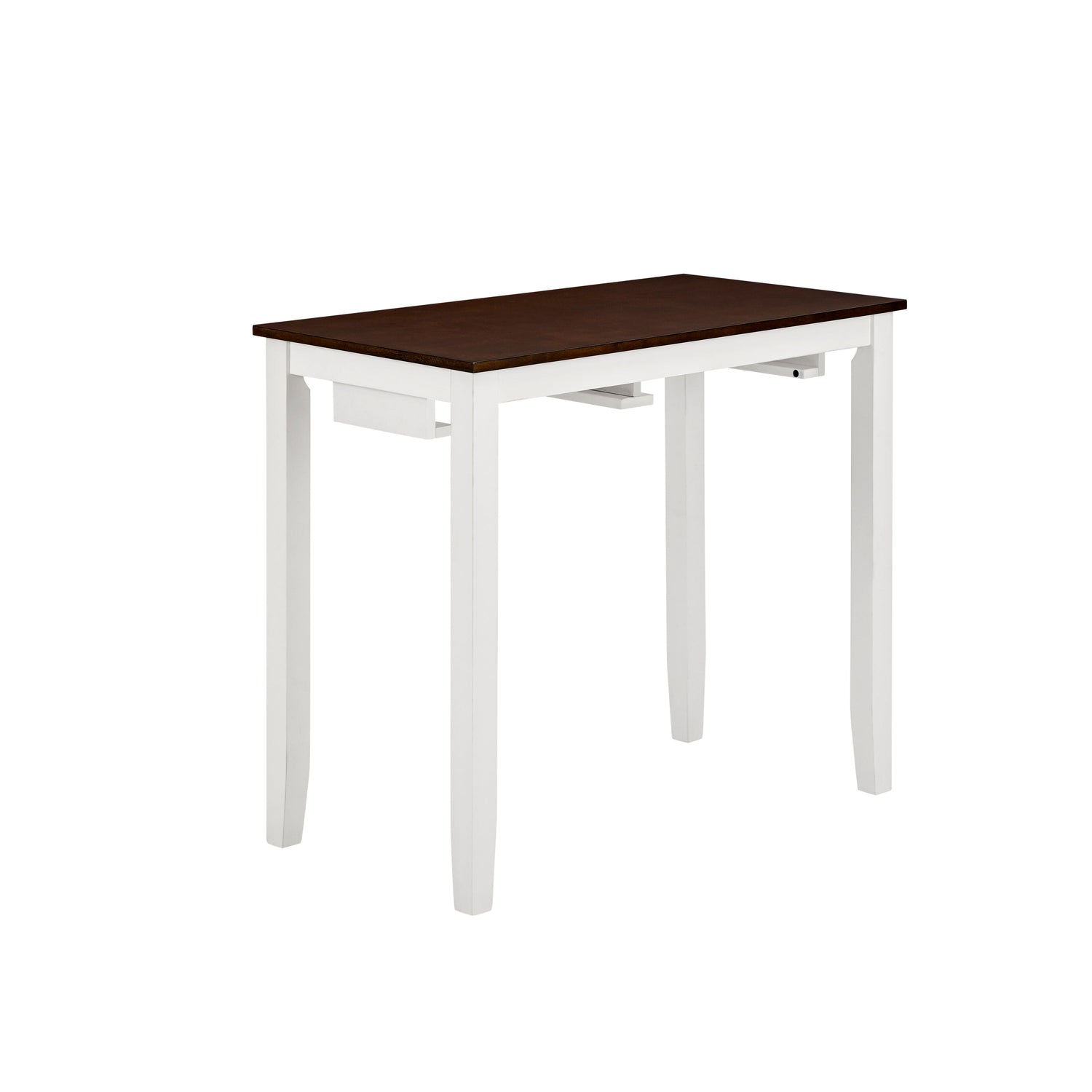 Bar Table and Chairs Set, 3 Piece Dining Table Set, Industrial
