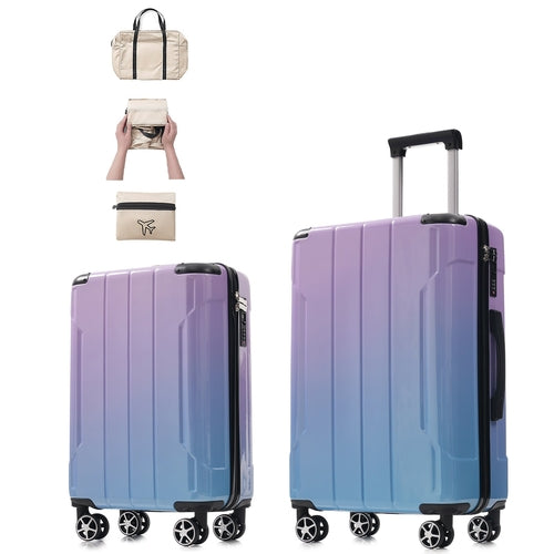 Luggage Sets 3 Piece Suitcase Set with Spinner Wheels, Built-in TSA