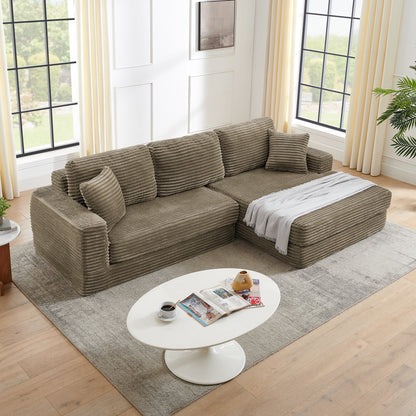 Right sofa seat,L shape Modular Sectional Sofa, Compressed Sectional