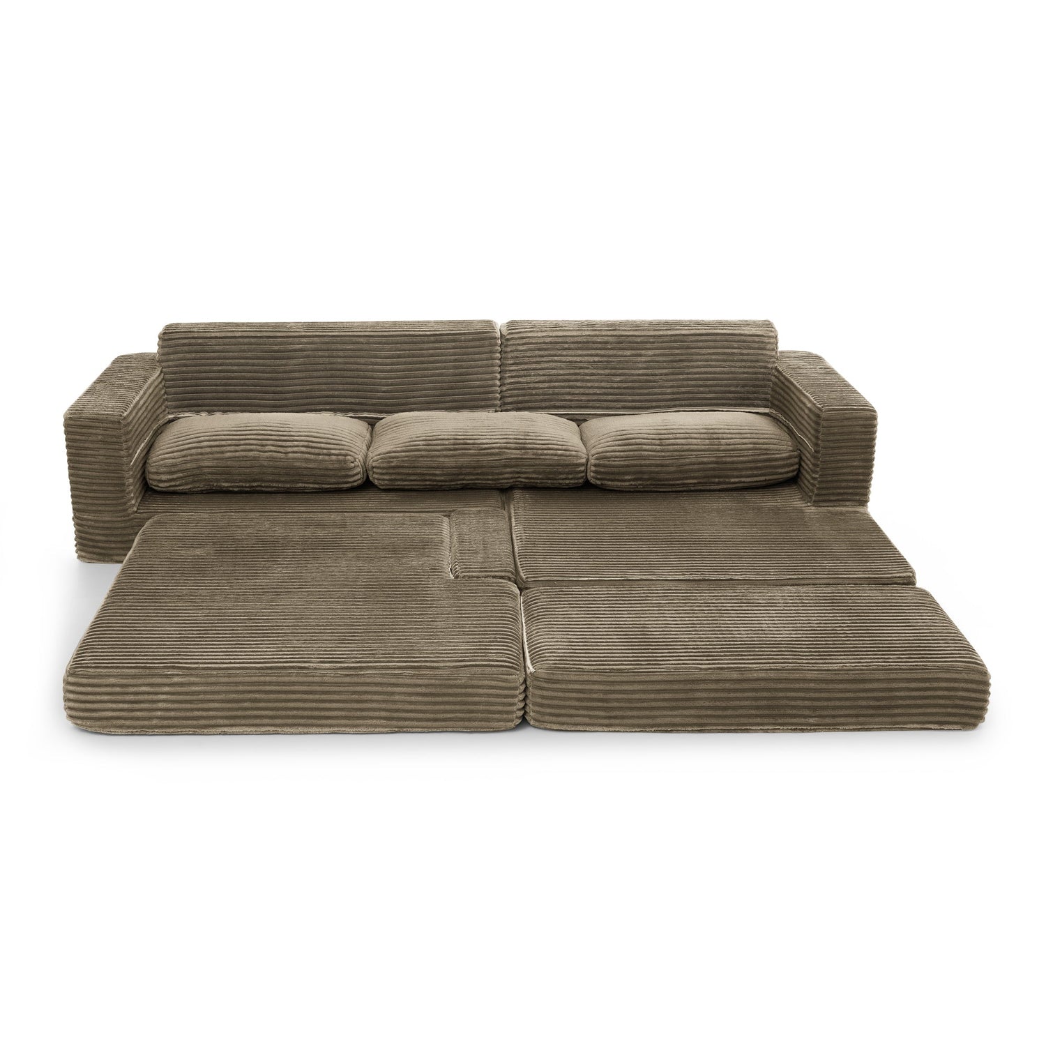 Right sofa seat,L shape Modular Sectional Sofa, Compressed Sectional