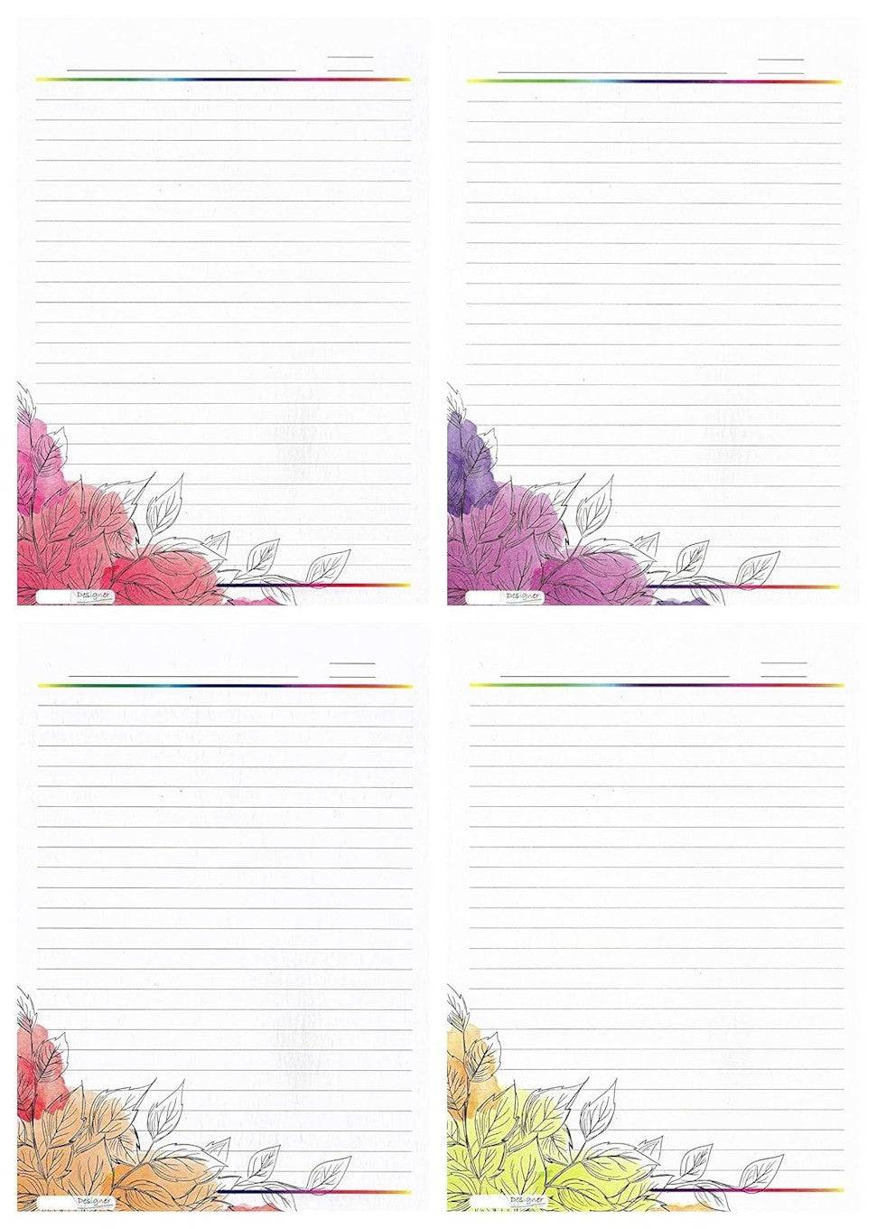 Pack of - 40 Design - 023 Designer Sheets for Scrapbooking, Projects