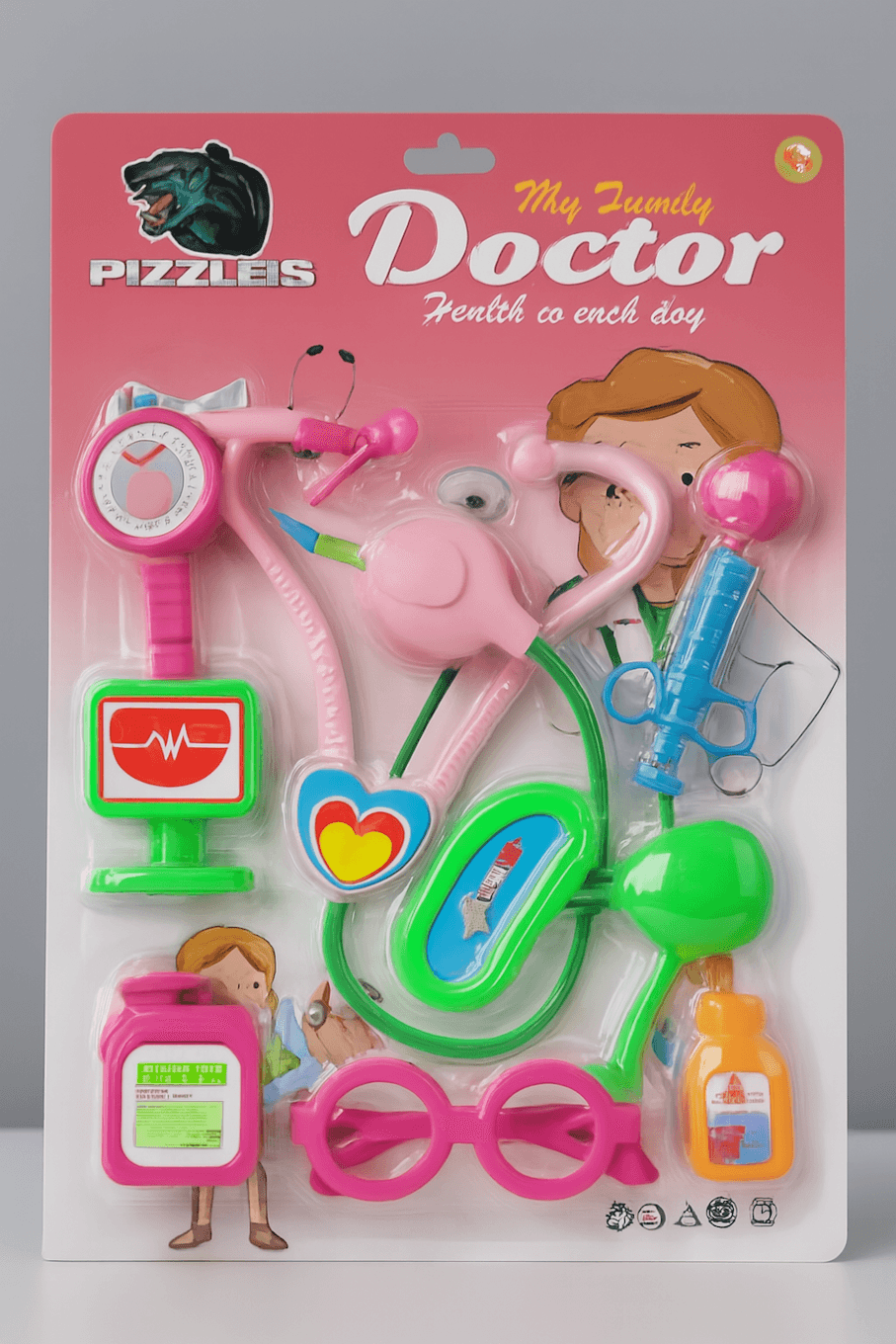 Pizzles My Family Doctor Play Set