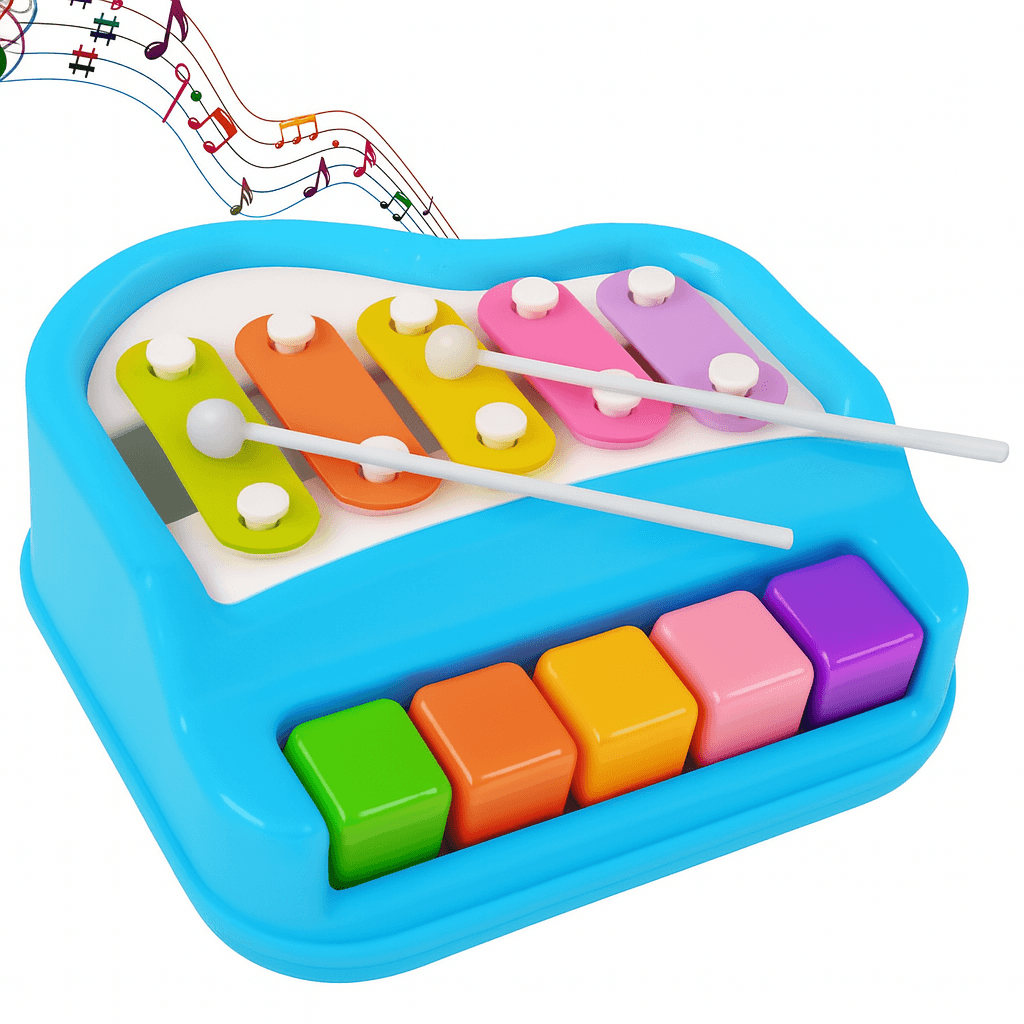 Colorful Kids Xylophone Toy with Mallets – Musical Learning Instrument