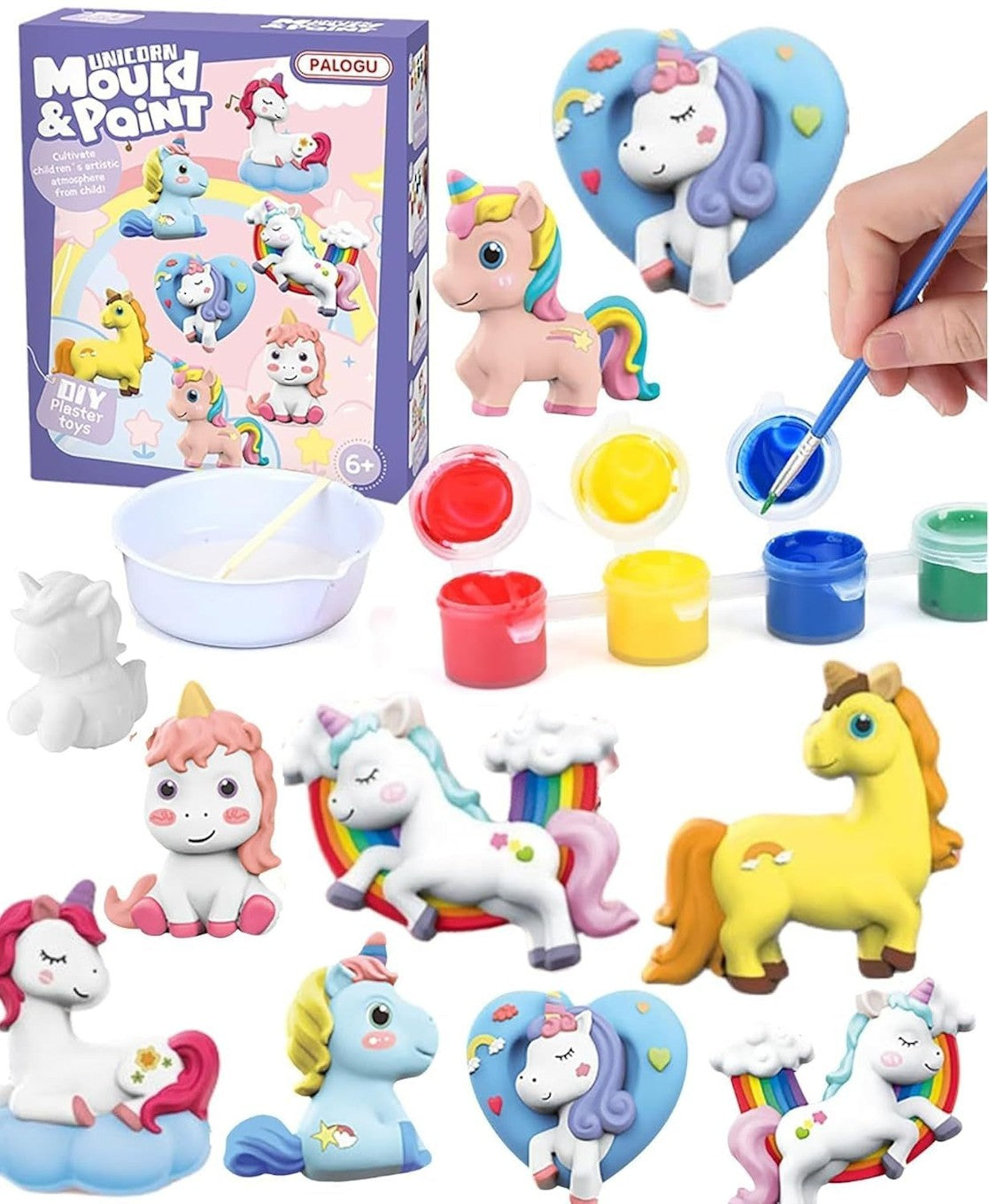 DIY Unicorn Painting Kit Educational Craft Set for Kids