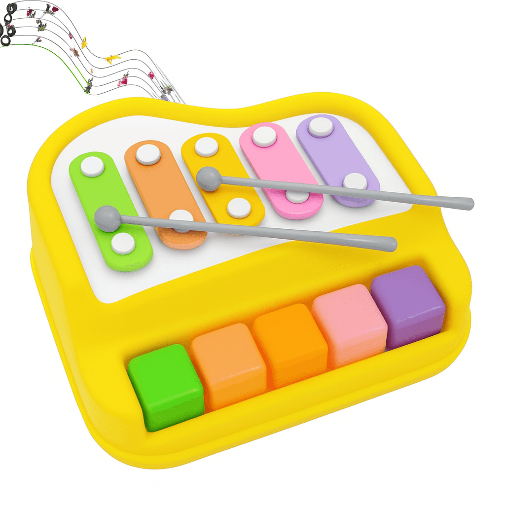 Colorful Kids Xylophone Toy with Mallets – Musical Learning Instrument