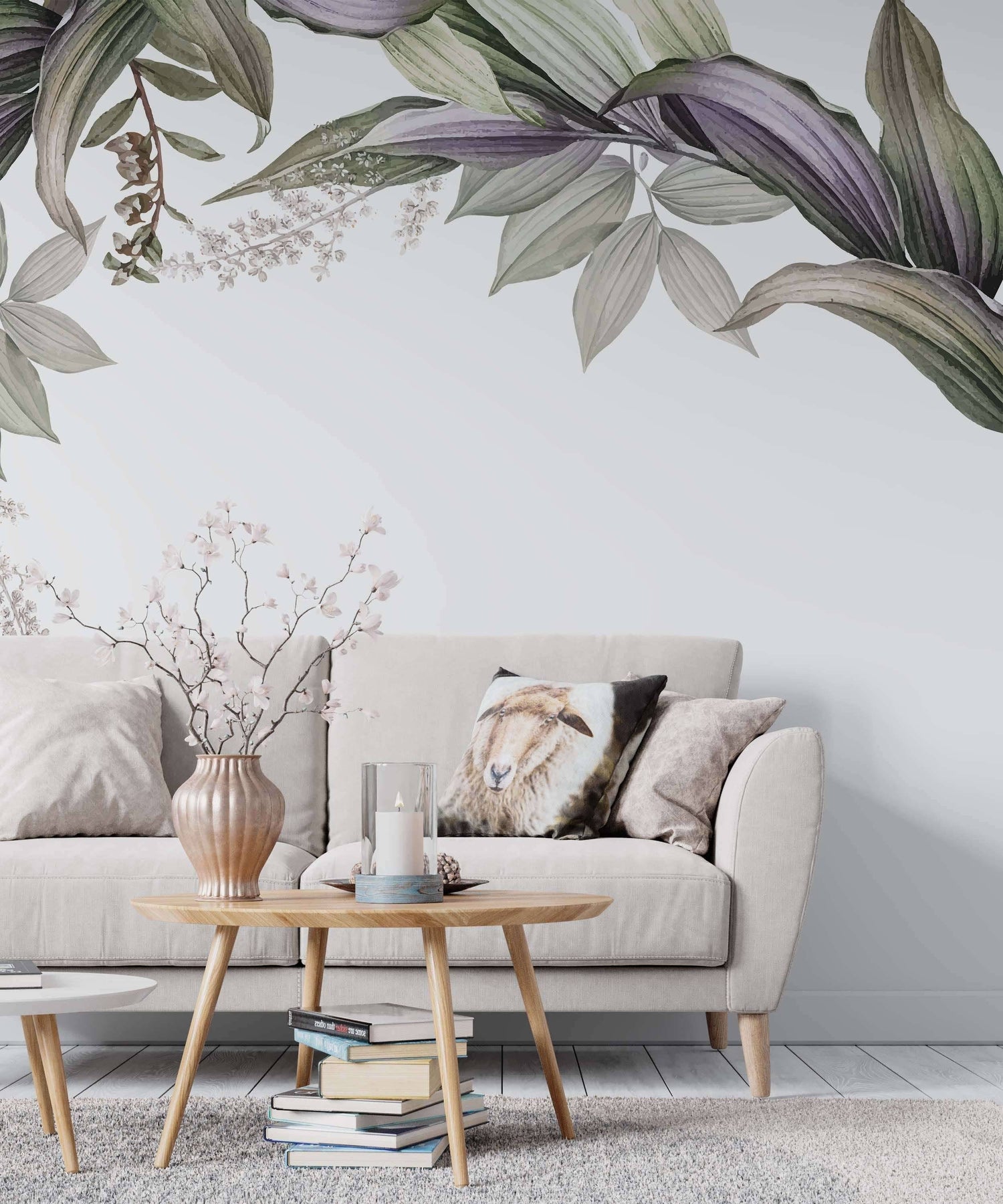 Banana Leaves Wall Mural