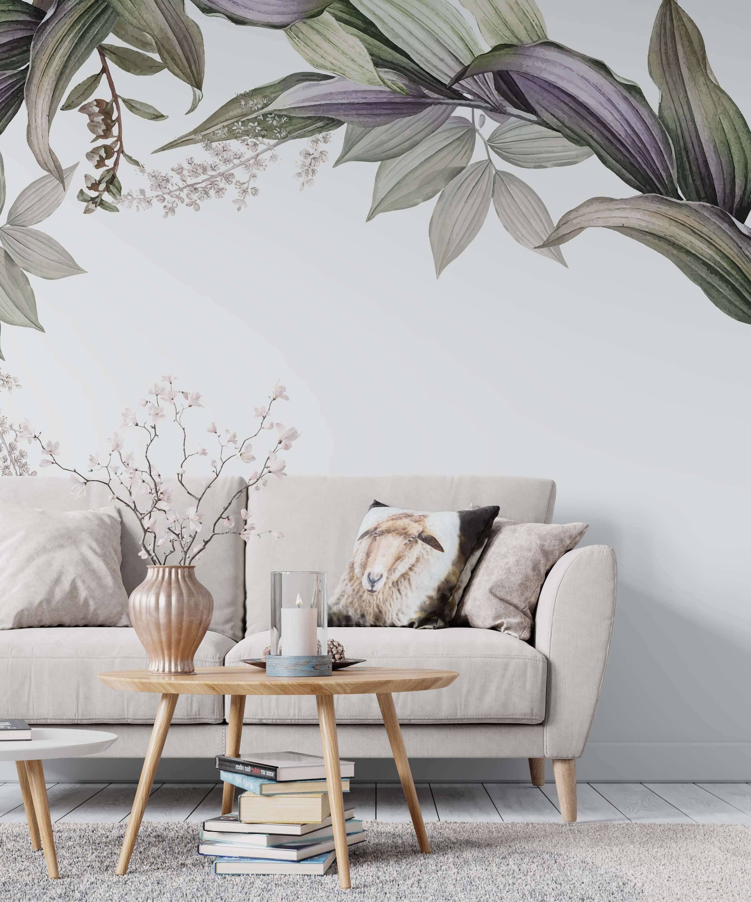Banana Leaves Wall Mural